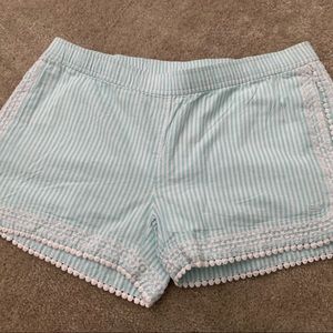 Vineyard Vines Seersucker pull on shorts S/M Sz S